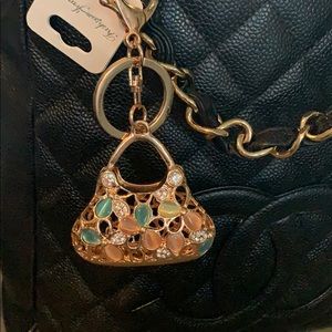 So Cute Handbag Accent Keychain/Bag Charm! 👜